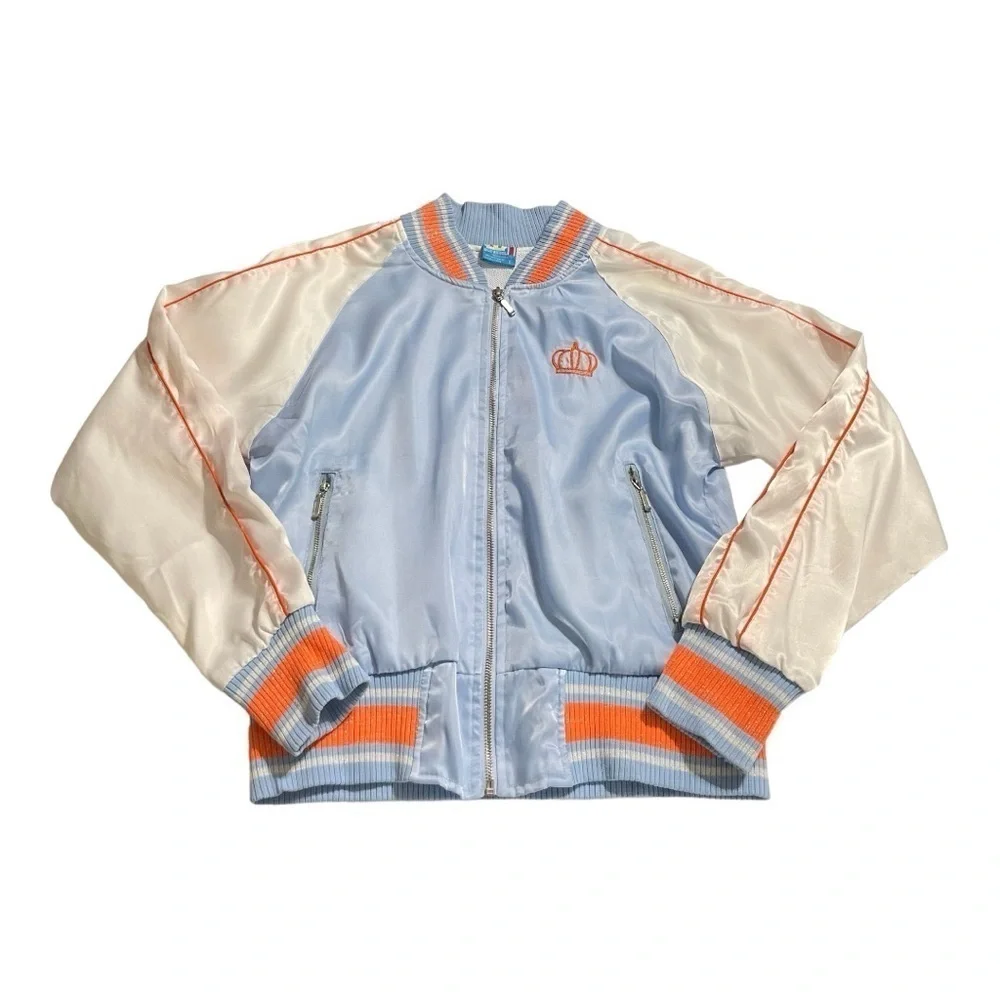 Old Skool Warm Up L White, blue and Orange Very Good‎ Condition - Picture 3 of 10